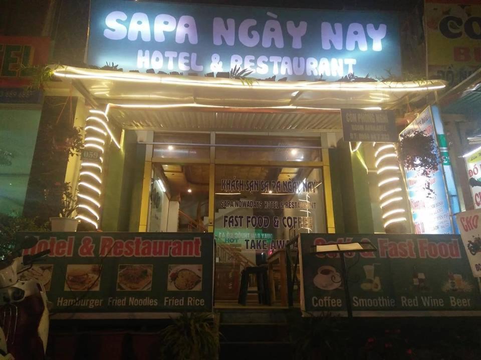 ホテル Khach San Sapa Ngay Nay エクステリア 写真