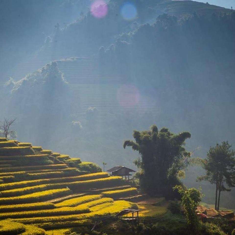 ホテル Khach San Sapa Ngay Nay エクステリア 写真